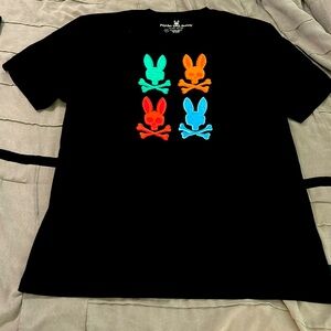 Black Paycho Bunny Tee size 9